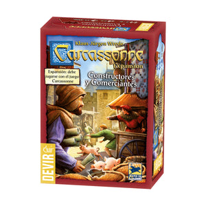 CARCASSONNE COMERCIANTES Y CONSTRUCTORES EXPANSION